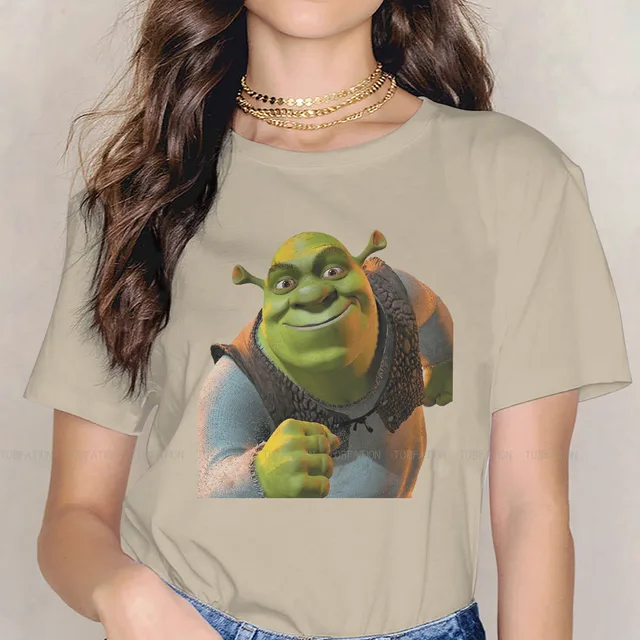 Ready Kawaii Girls Women T Shirt Shrek Comedy Film Blusas Harajuku Casual Short Sleeve Vintage Oversized.jpg 640x640 6 - Shrek Shop