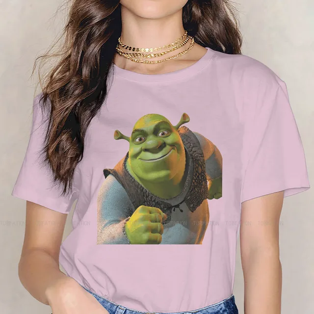 Ready Kawaii Girls Women T Shirt Shrek Comedy Film Blusas Harajuku Casual Short Sleeve Vintage Oversized.jpg 640x640 8 - Shrek Shop