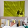 S Shrek Movie Tapestry Cartoon Tapestry Art Science Fiction Room Home Decor Wall Hanging Sheets 3 - Shrek Shop