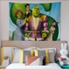 S Shrek Movie Tapestry Cartoon Tapestry Art Science Fiction Room Home Decor Wall Hanging Sheets 6 - Shrek Shop