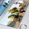 Shrek Gaming Mouse Pad Pc Mats Computer Keyboard Mouse Mat Mousepad Kawaii Gamer Accessories Mouse Pad 5 - Shrek Shop