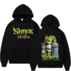 Shrek The Musical Logo Print Hoodies Men Women Funny Meme Cartoon Clothing Hooded Man Casual Pullovers - Shrek Shop