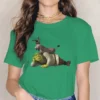 Shrek and Donkey Feminine Clothes Shrek Comedy Film Oversized T shirt Goth Vintage Female Blusas.jpg 640x640 12 - Shrek Shop