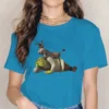 Shrek and Donkey Feminine Clothes Shrek Comedy Film Oversized T shirt Goth Vintage Female Blusas.jpg 640x640 21 - Shrek Shop