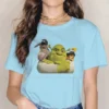 Shrek and Friends Women Tshirts Shrek Comedy Film Aesthetic Vintage Female Clothing Cotton Graphic Clothes.jpg 640x640 1 - Shrek Shop