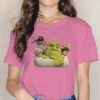 Shrek and Friends Women Tshirts Shrek Comedy Film Aesthetic Vintage Female Clothing Cotton Graphic Clothes.jpg 640x640 14 - Shrek Shop