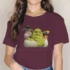 Shrek and Friends Women Tshirts Shrek Comedy Film Aesthetic Vintage Female Clothing Cotton Graphic Clothes.jpg 640x640 15 - Shrek Shop