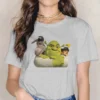 Shrek and Friends Women Tshirts Shrek Comedy Film Aesthetic Vintage Female Clothing Cotton Graphic Clothes.jpg 640x640 19 - Shrek Shop