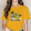 Shrek and Friends Women Tshirts Shrek Comedy Film Aesthetic Vintage Female Clothing Cotton Graphic Clothes.jpg 640x640 20 - Shrek Shop