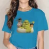 Shrek and Friends Women Tshirts Shrek Comedy Film Aesthetic Vintage Female Clothing Cotton Graphic Clothes.jpg 640x640 21 - Shrek Shop