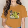 Shrek and Friends Women Tshirts Shrek Comedy Film Aesthetic Vintage Female Clothing Cotton Graphic Clothes.jpg 640x640 22 - Shrek Shop