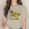 Shrek and Friends Women Tshirts Shrek Comedy Film Aesthetic Vintage Female Clothing Cotton Graphic Clothes.jpg 640x640 6 - Shrek Shop