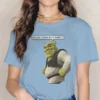 Smile Cute Girls Women T Shirt Shrek Comedy Film Blusas Harajuku Casual Short Sleeve Vintage Oversized.jpg 640x640 16 - Shrek Shop