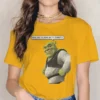 Smile Cute Girls Women T Shirt Shrek Comedy Film Blusas Harajuku Casual Short Sleeve Vintage Oversized.jpg 640x640 20 - Shrek Shop