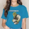 Smile Cute Girls Women T Shirt Shrek Comedy Film Blusas Harajuku Casual Short Sleeve Vintage Oversized.jpg 640x640 21 - Shrek Shop