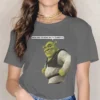 Smile Cute Girls Women T Shirt Shrek Comedy Film Blusas Harajuku Casual Short Sleeve Vintage Oversized.jpg 640x640 3 - Shrek Shop
