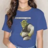 Smile Cute Girls Women T Shirt Shrek Comedy Film Blusas Harajuku Casual Short Sleeve Vintage Oversized.jpg 640x640 5 - Shrek Shop