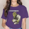 Smile Cute Girls Women T Shirt Shrek Comedy Film Blusas Harajuku Casual Short Sleeve Vintage Oversized.jpg 640x640 9 - Shrek Shop