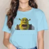 Surprised Female Shirts Shrek Comedy Film Oversized Vintage Women Clothing Harajuku Casual Feminine Blusas.jpg 640x640 1 - Shrek Shop