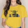 Surprised Female Shirts Shrek Comedy Film Oversized Vintage Women Clothing Harajuku Casual Feminine Blusas.jpg 640x640 10 - Shrek Shop