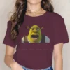 Surprised Female Shirts Shrek Comedy Film Oversized Vintage Women Clothing Harajuku Casual Feminine Blusas.jpg 640x640 15 - Shrek Shop