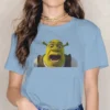 Surprised Female Shirts Shrek Comedy Film Oversized Vintage Women Clothing Harajuku Casual Feminine Blusas.jpg 640x640 16 - Shrek Shop