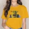 Surprised Female Shirts Shrek Comedy Film Oversized Vintage Women Clothing Harajuku Casual Feminine Blusas.jpg 640x640 20 - Shrek Shop