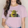 Surprised Female Shirts Shrek Comedy Film Oversized Vintage Women Clothing Harajuku Casual Feminine Blusas.jpg 640x640 8 - Shrek Shop